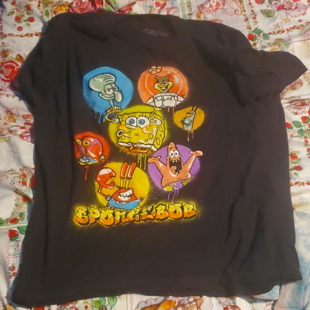 Spongebob shirt Hot Topic size large